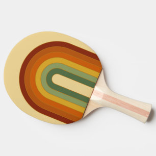 Pala De Ping Pong Verano del arcoiris retro setecientos silenciosos