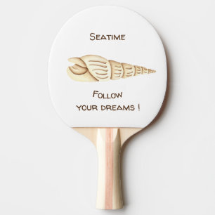 Pala De Ping Pong Verano seguir tus sueños Shell Romantic Cute