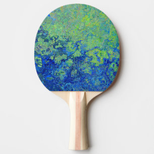 Pala De Ping Pong Verde azul