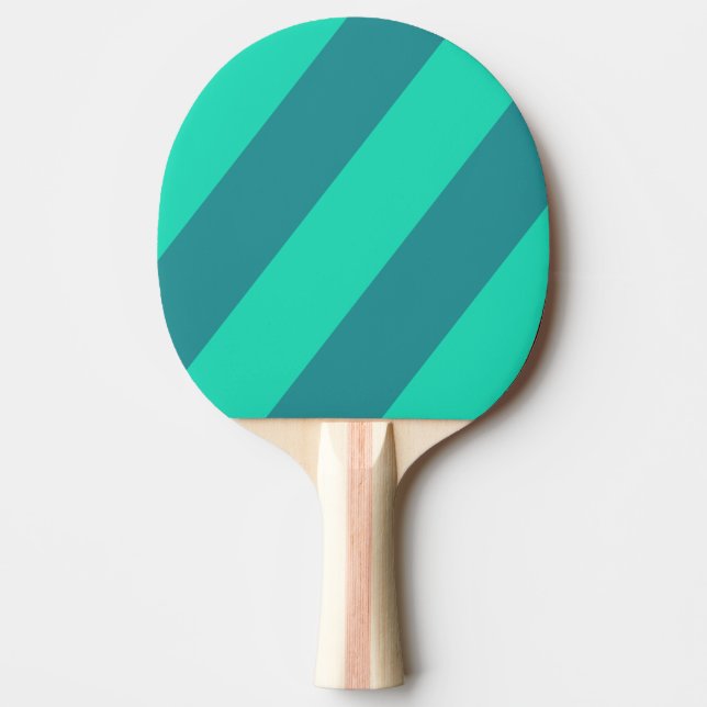 Pala De Ping Pong Verde azulada Beach Breeze Bold Strips (Anverso)