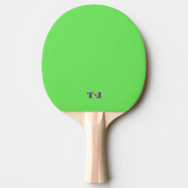 Pala De Ping Pong Verde brillante