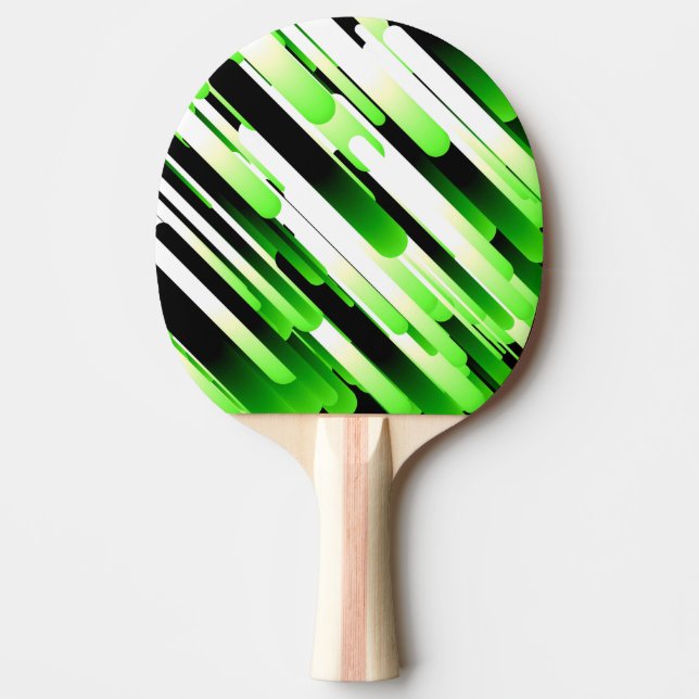 Pala De Ping Pong Verde del alto contraste (Anverso)