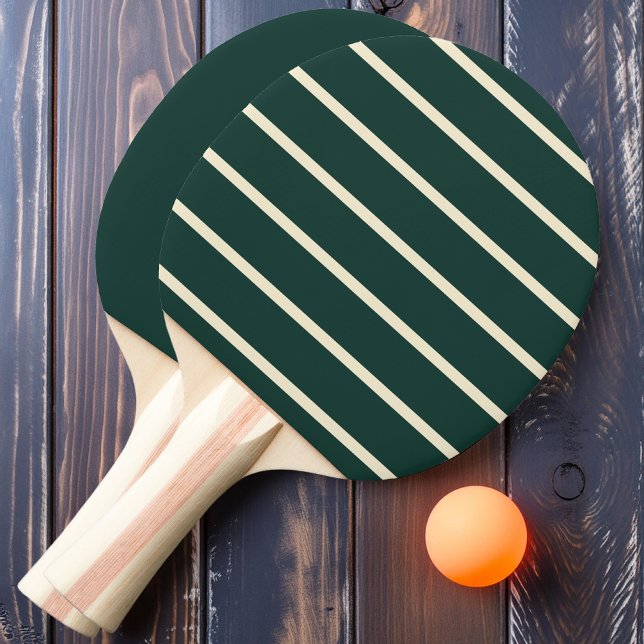 Pala De Ping Pong Verde Salvia a Rayas y Liso (Subido por el creador)