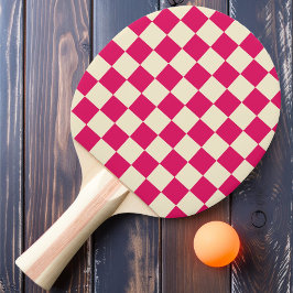 Pala De Ping Pong Verificador de Ruby & Cream