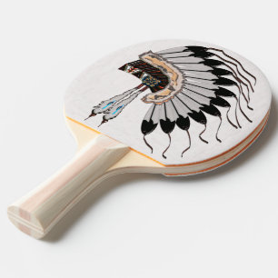 Pala De Ping Pong Vestidos nativos americanos