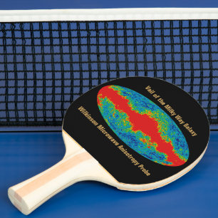 Pala De Ping Pong Vía Láctea Velo De Galaxia Sobre Universo WMAP