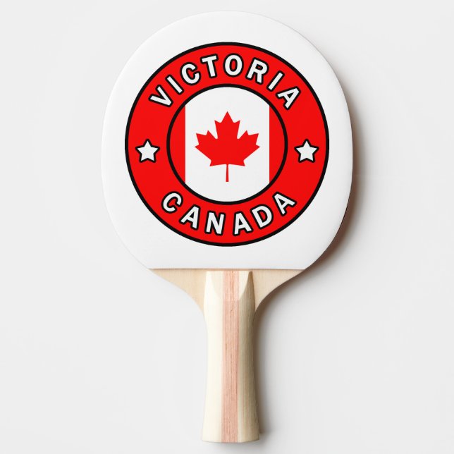 Pala De Ping Pong Victoria Canadá (Anverso)