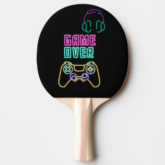 Pala De Ping Pong Videojuego de Guay Neon.