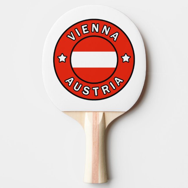 Pala De Ping Pong Viena Austria (Anverso)