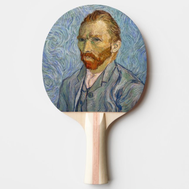 Pala De Ping Pong Vincent Van Gogh - Autorretrato (Anverso)