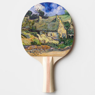 Pala De Ping Pong Vincent Van Gogh - Casas de paja en Cordeville