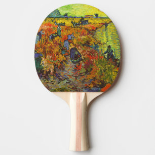 Pala De Ping Pong Vincent van Gogh - El Viñedo Rojo