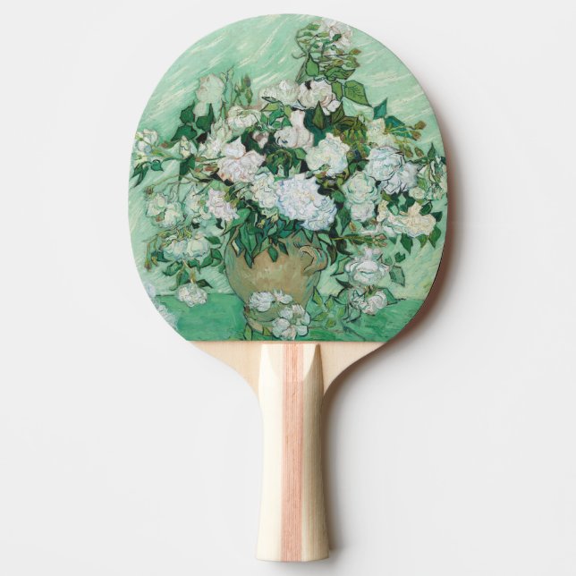 Pala De Ping Pong Vincent van Gogh - Rosas (Anverso)