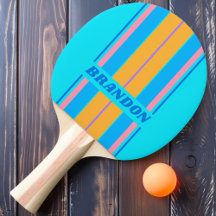 Vintage 80 Neon Ocean Sky Board Stripes con nombre