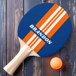 Pala De Ping Pong Vintage Big City Rally Strike con nombre