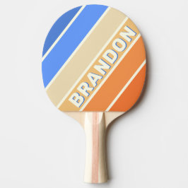 Pala De Ping Pong Vintage Ocean Sun audaces bandas con nombre