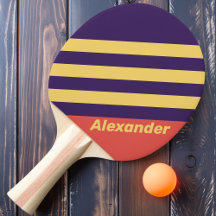 Vintage Sport Surf Sunset Stripes con nombre