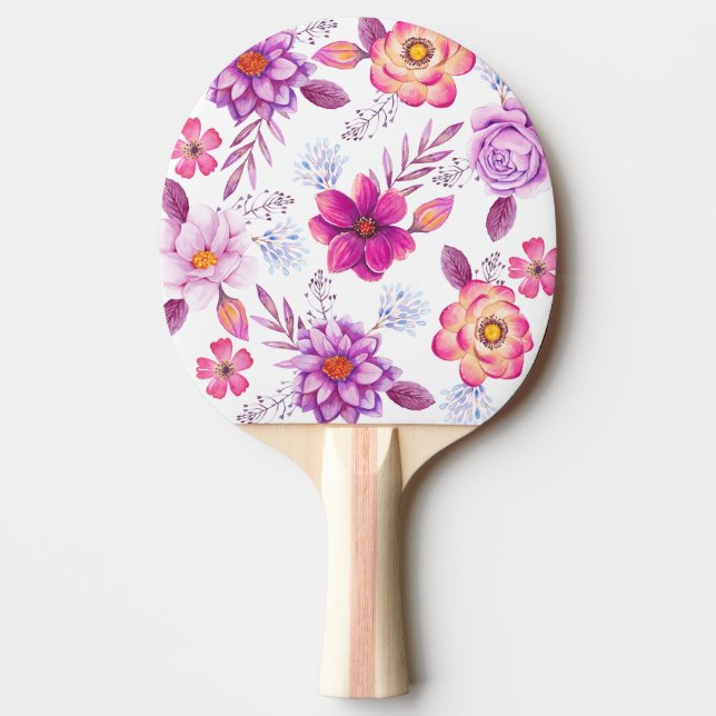 Pala De Ping Pong Violet rosa (Anverso)