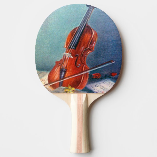 Pala De Ping Pong Violín/Violin (Anverso)