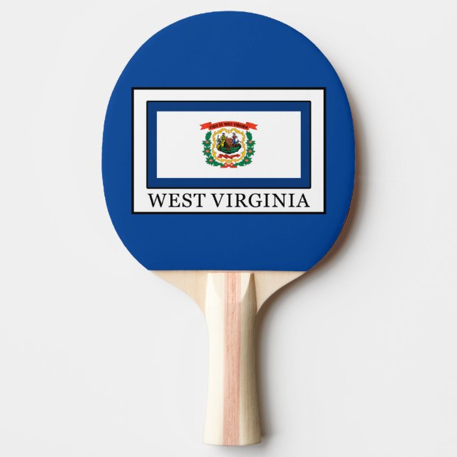 Pala De Ping Pong Virginia Occidental (Anverso)