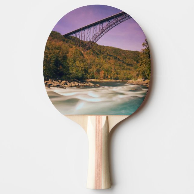 Pala De Ping Pong Virginia Occidental, parque de estado Babcock (Anverso)