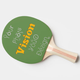 Pala De Ping Pong Visión Su Diseño Crea Su Propio