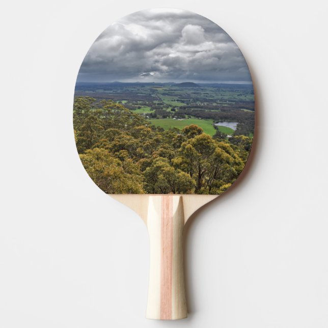 Pala De Ping Pong Vista del Monte Buninyong Ping Pong Paddle (Anverso)