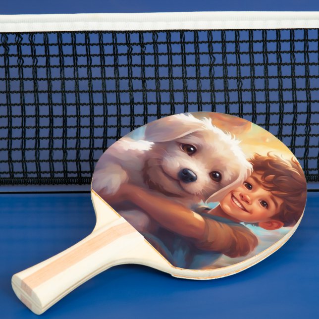 Pala De Ping Pong Volver a imprimir completamente (in situ)