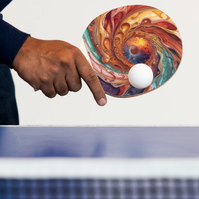 Pala De Ping Pong Vórtice intergaláctico de armonía (in situ)