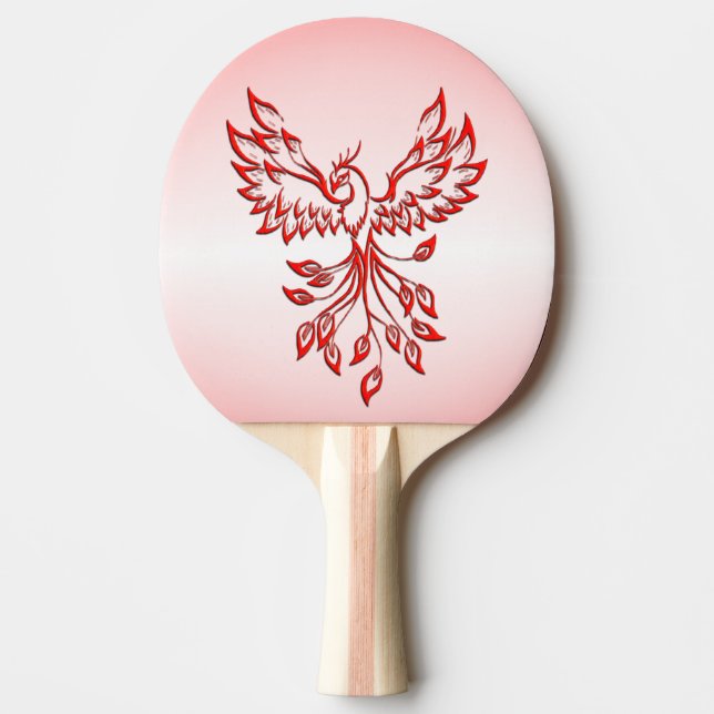 Pala De Ping Pong Vuelo de A Phoenix Red (Anverso)
