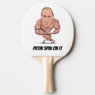 Pala De Ping Pong Vuelta de Putin en ella
