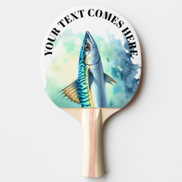Pala De Ping Pong Watercolor Series: Mackerel