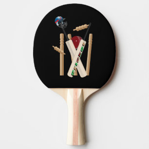 Pala De Ping Pong Wickets, Bats Y Balas De Cricket