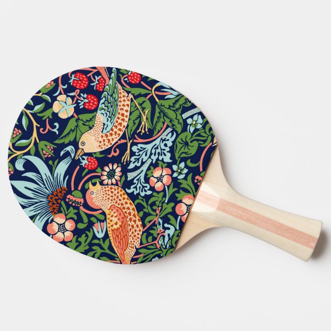 Pala De Ping Pong William Morris Strawberry Thief (Lateral)
