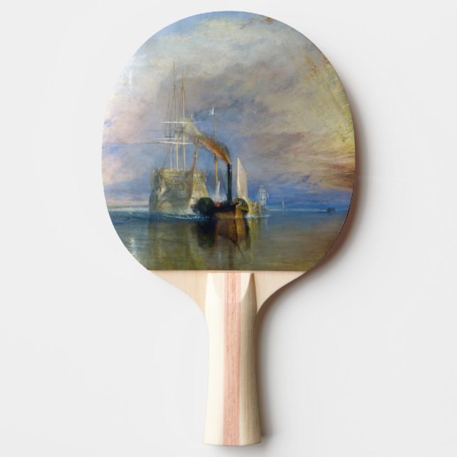 Pala De Ping Pong William Turner - El Temeraire en lucha (Anverso)