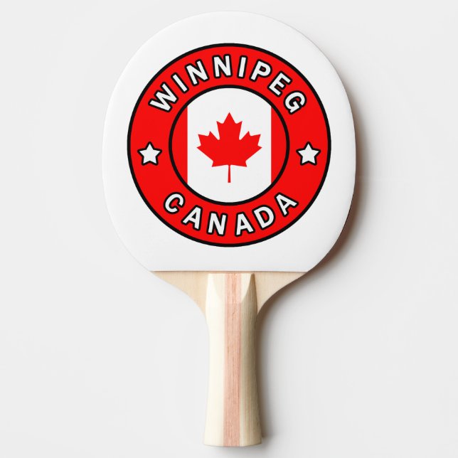 Pala De Ping Pong Winnipeg Canada (Anverso)