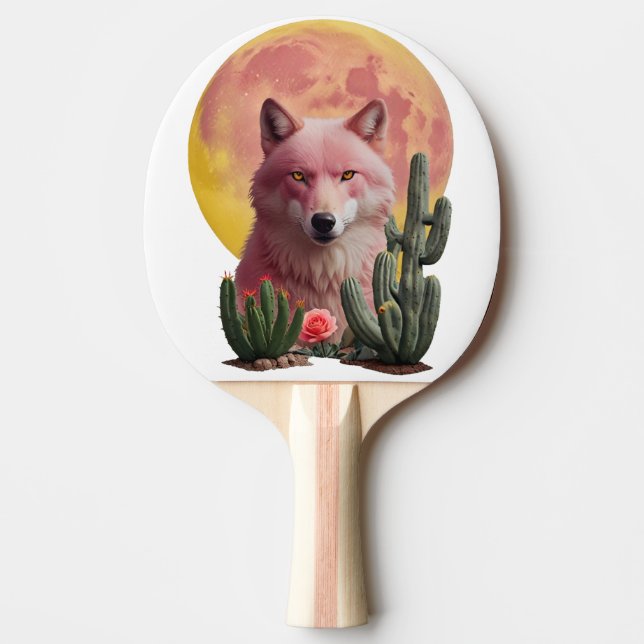Pala De Ping Pong Wolf Six: (Anverso)