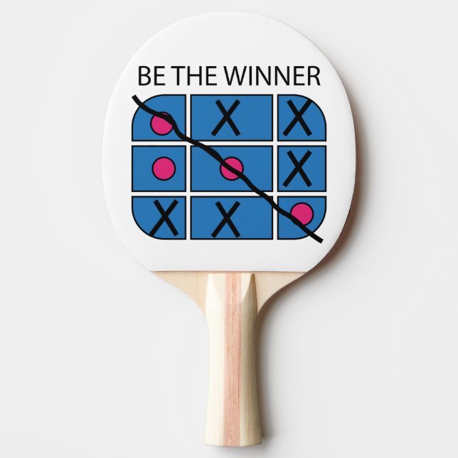 PALA DE PING PONG XO EL GANADOR (Anverso)