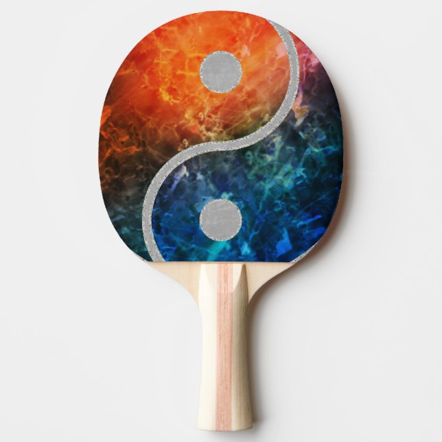 Pala De Ping Pong Yin Yang (Anverso)