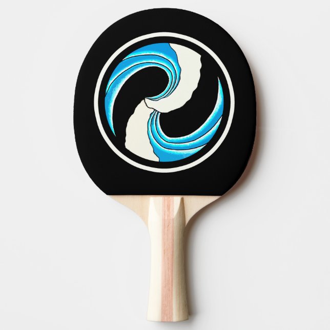 Pala De Ping Pong Yin Yang Waves (Anverso)