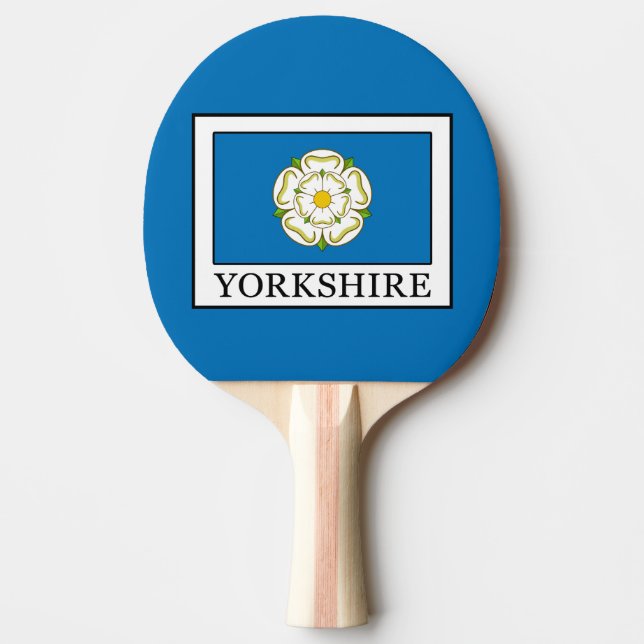 Pala De Ping Pong Yorkshire County England (Anverso)