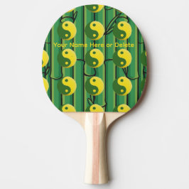 Pala De Ping Pong Zen, Orgánico, Bambú, Bolas de Tenis de Mesa Ying 