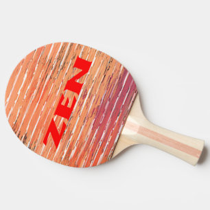 Pala De Ping Pong Zen red caña ping pong paddle