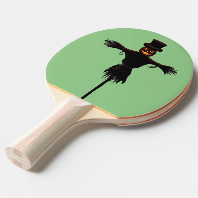 Pala De Ping Pong Zona Zombie: Ping Pong Paddle de Halloween (Ángulo frontal)