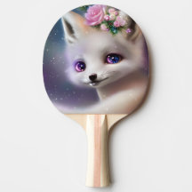 Zorro de bebé blanco