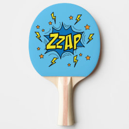 Pala De Ping Pong Zzap Comic Bubble Ping Pong Paddle