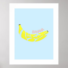 Palabra banana en japonés, kanji, arte de palabras