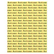 Palabra de otoño de hojas caídas, papel de libro d