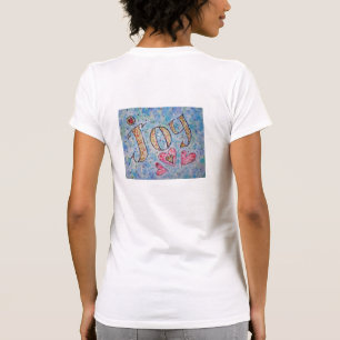 Palabra inspiradora "Alegre" camiseta