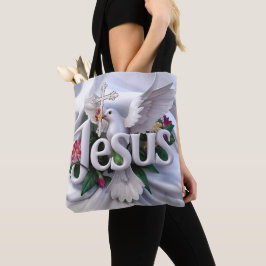 Palabra Jesús en las bolsas de té cristiano